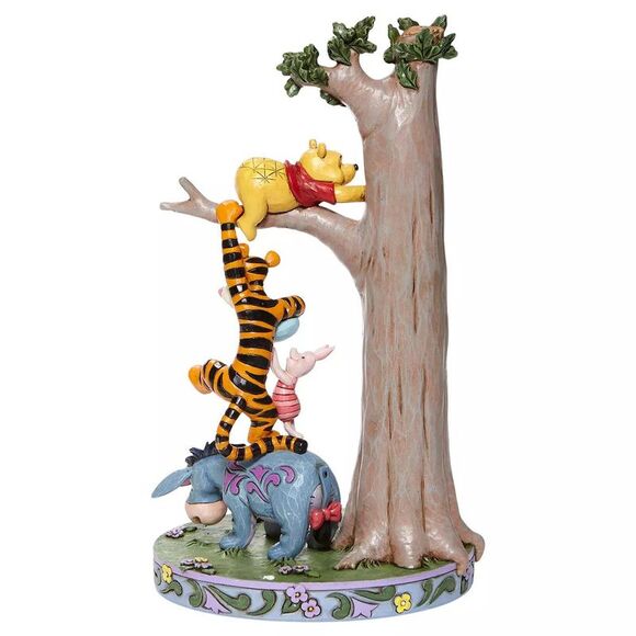 Disney Traditions Tree with Pooh & Friends Hundred Acre Caper Adventure Figure